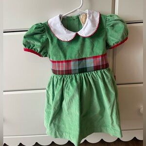 TBBC 2T Christmas Velvet Dress
